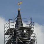 Foto von der Innenrenovierung Martinskirche